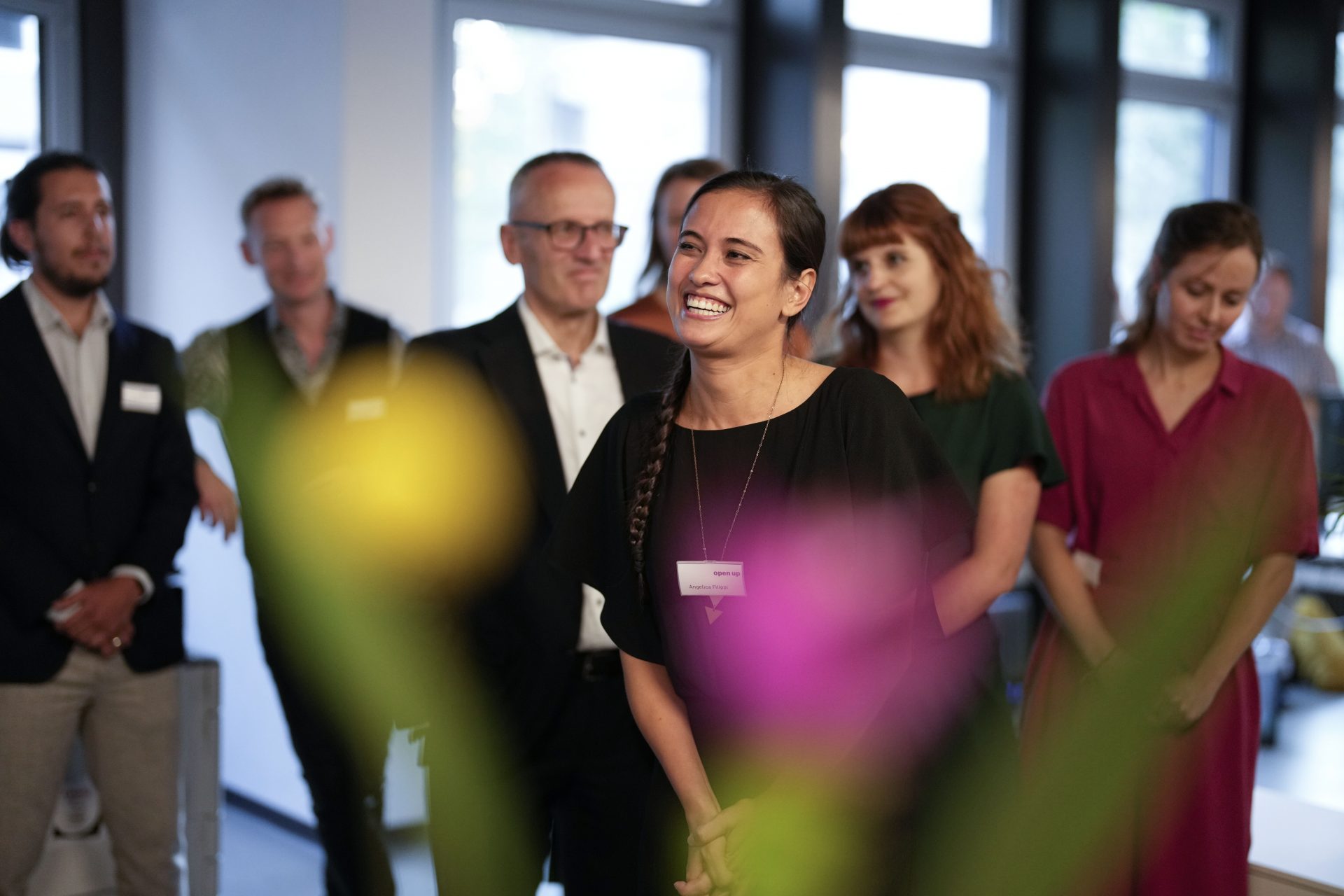 Angelica Filippi und das open up Team